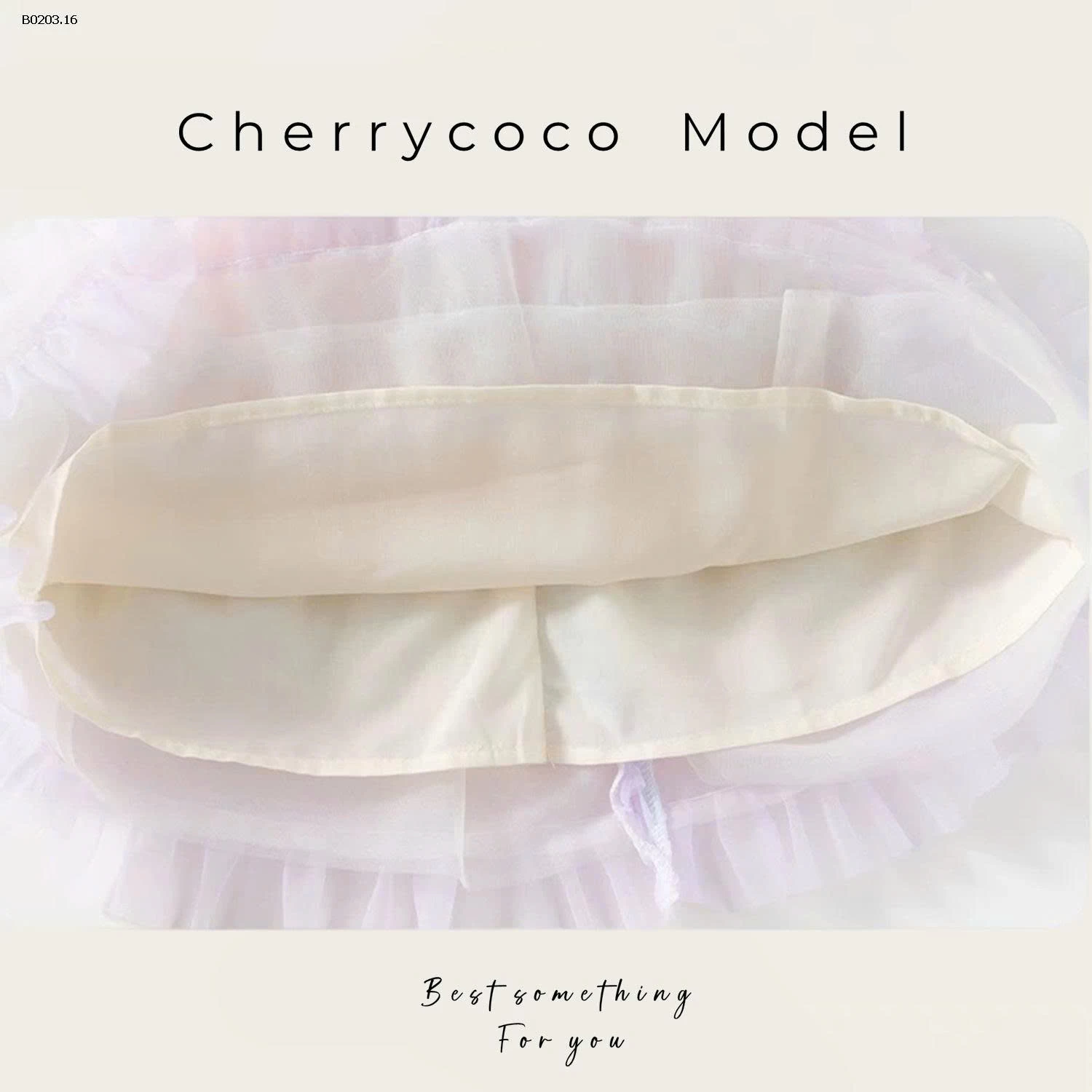 VÁY CÔNG CHÚA SẮC MÀU CHERRYCOCO- sỉ 279k