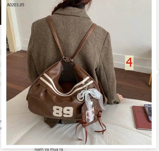 TÚI XÁCH SỐ 89 THỜI TRANG KÈM MK  - sỉ 196k