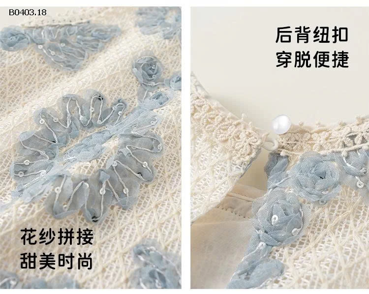 VÁY HOA SÁT NÁCH CHO BG BABYCITY  - sỉ 269k