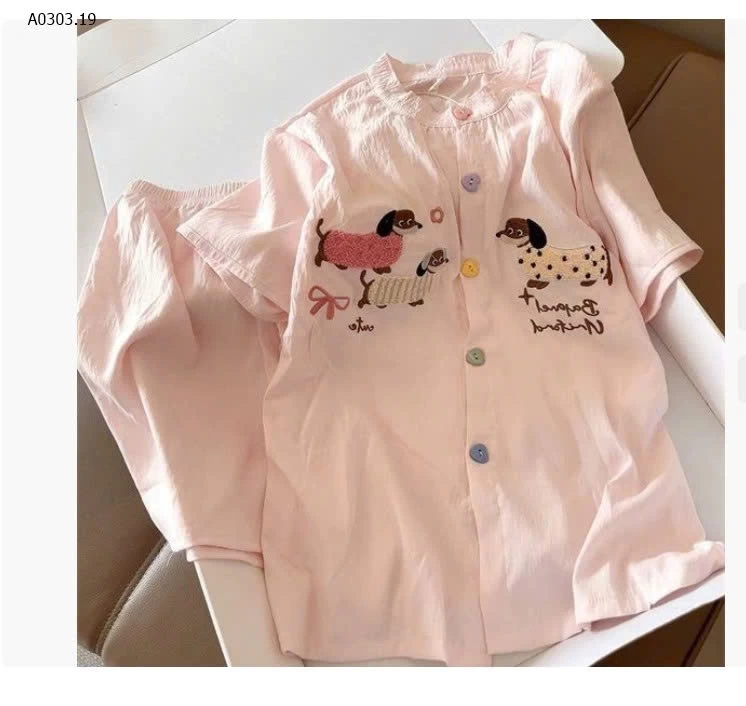 BỘ NGỦ MẶC NHÀ CHO NỮ  - sỉ 120k