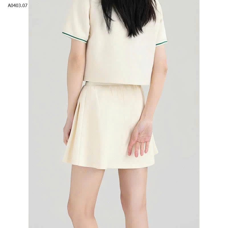 SET VÁY DESSUU - Giá sỉ 355k/ set Lẻ áo/váy: 185k/c