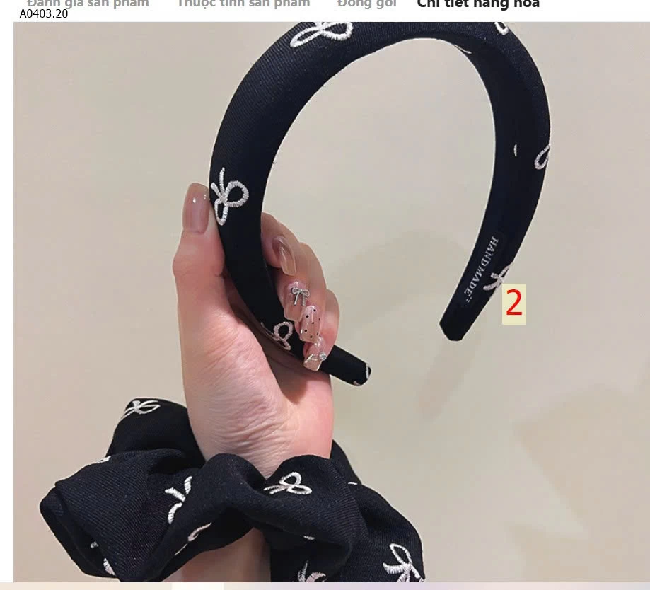 SET BỜM VÀ DÂY BUỘC TÓC NƠ- sỉ 70k/s