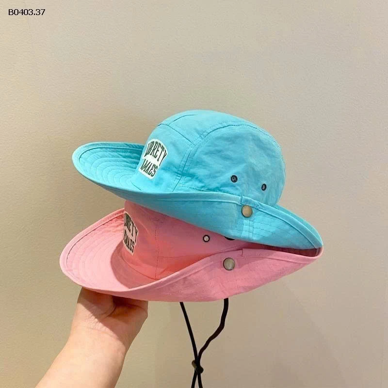 MŨ VÀNH TRÒN PHỐI CHỮ CHO BÉ - SỈ 68K