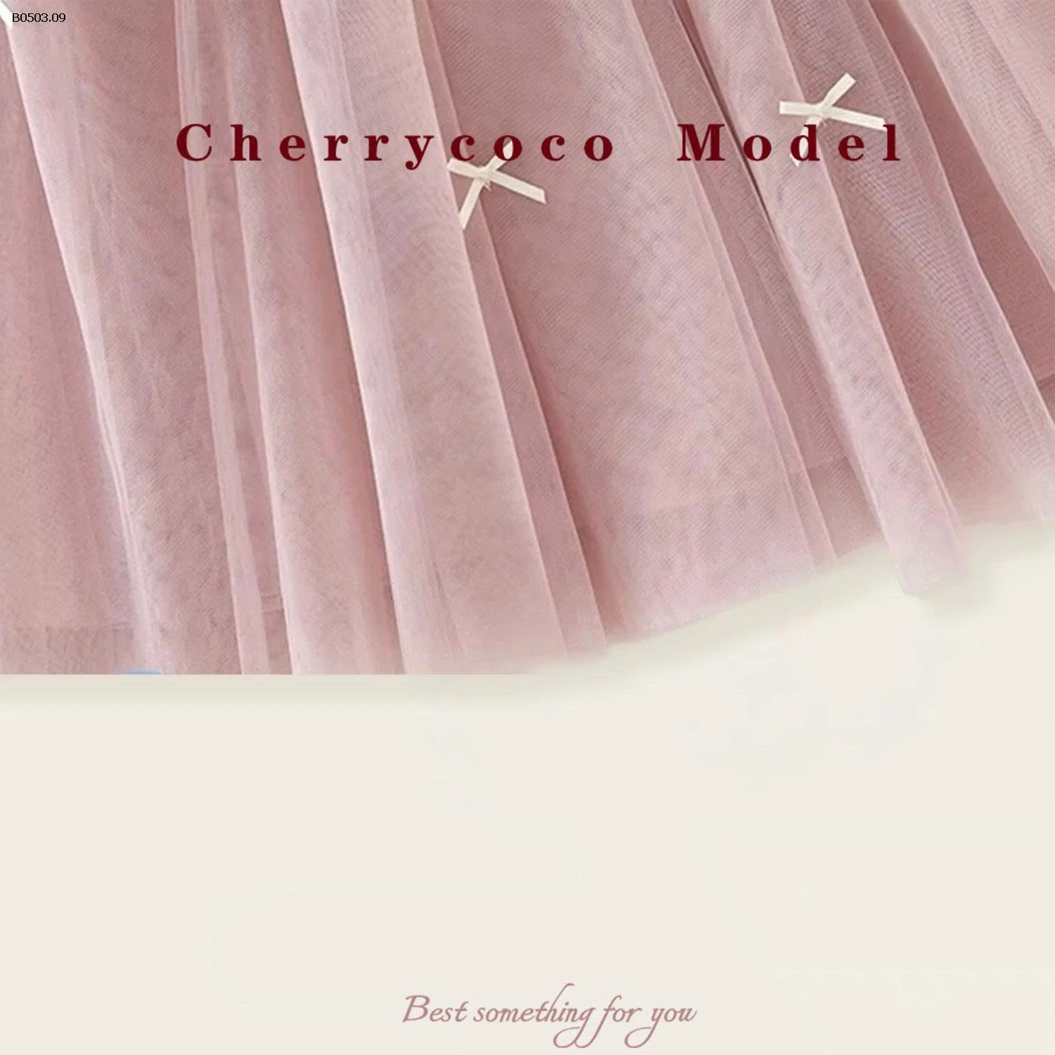 VÁY CÔNG CHÚA SÁT NÁCH HỌA TIẾT TRÁI TIM CHERRYCOCO-Giá sỉ 238k