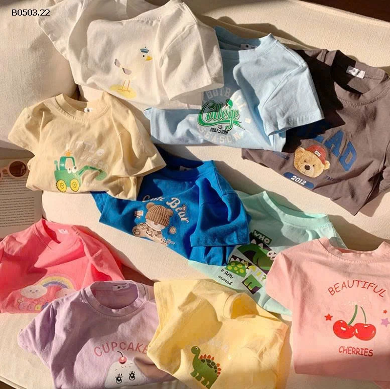 Bst ÁO PHÔNG CỘC TAY BÉ-Giá sỉ 75k/1 chiếc bán từ 2 chiếc