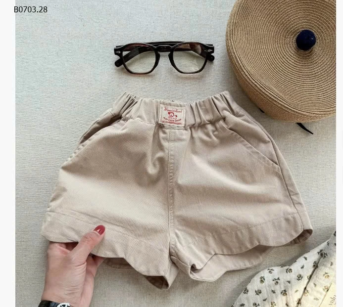 SHORT THÔ VIỀN HOA ADBABY 6201-Giá sỉ 142k
