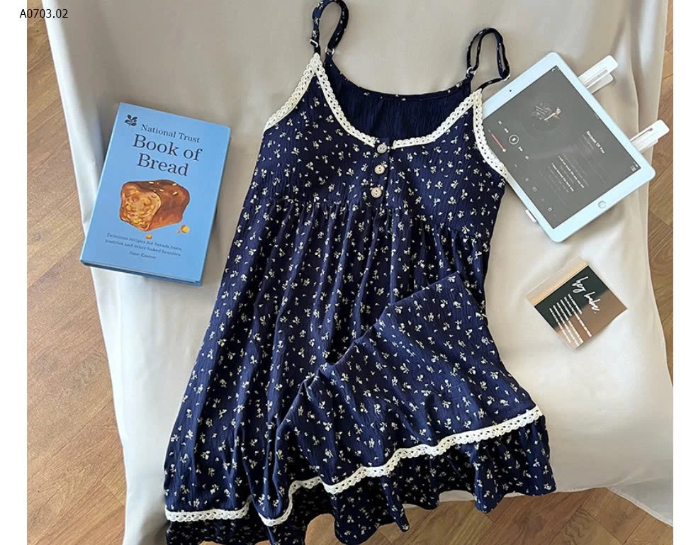 Bộ 2 dây sẵnn đệm ngực vải đũi  - sỉ 182k