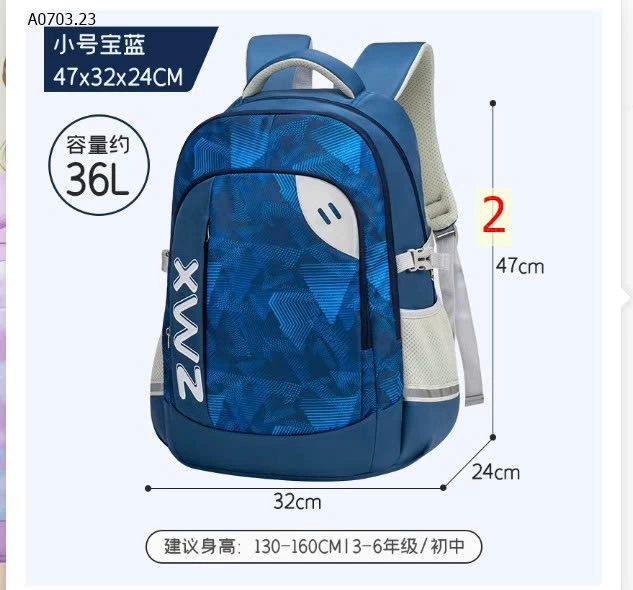 BALO BẢO VỆ CỘT SỐNG CHO BÉ -sỉ sz bé: 215k sz to: 225k