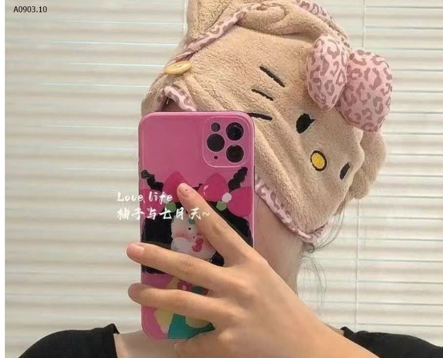 KHĂN QUẤN SAU GỘI ĐẦU - sỉ 80k/set 2c chọn màu