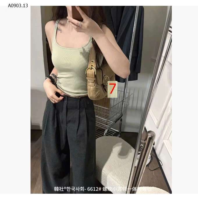 ÁO 2 DÂY KÈM ĐỆM NGỰC - sỉ 76k