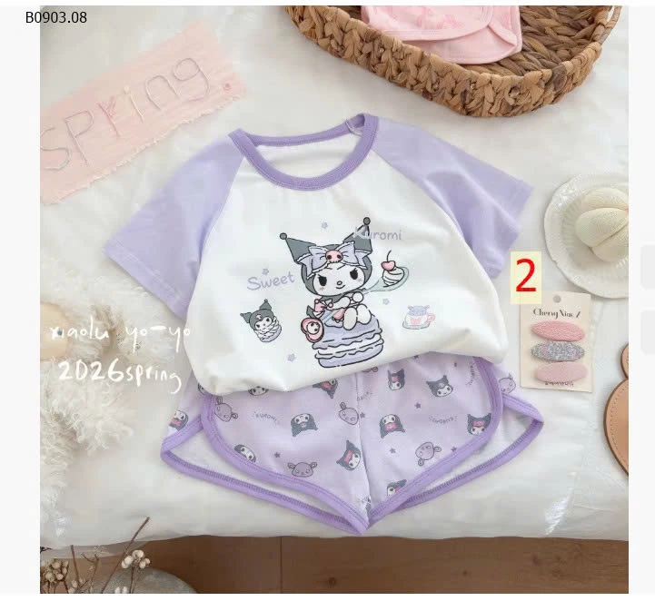 BỘ MẶC NHÀ HOẠT HÌNH DISNEY - sỉ 113k