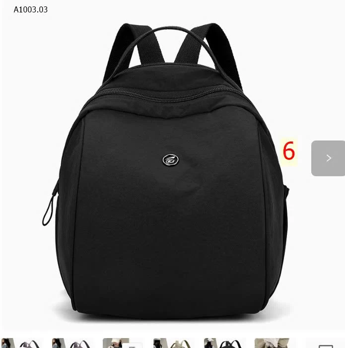 BALO VẢI DÙ CHỐNG NƯỚC  - sỉ 132k