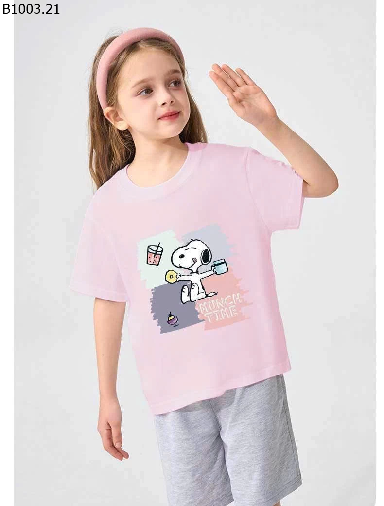 SET 3 ÁO PHÔNG SNOOPY Giá sỉ 199k/combo 3 cái